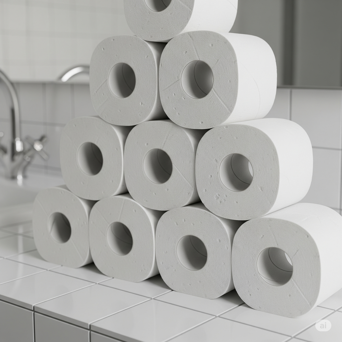 10 Pack Classic Economy 1-Ply